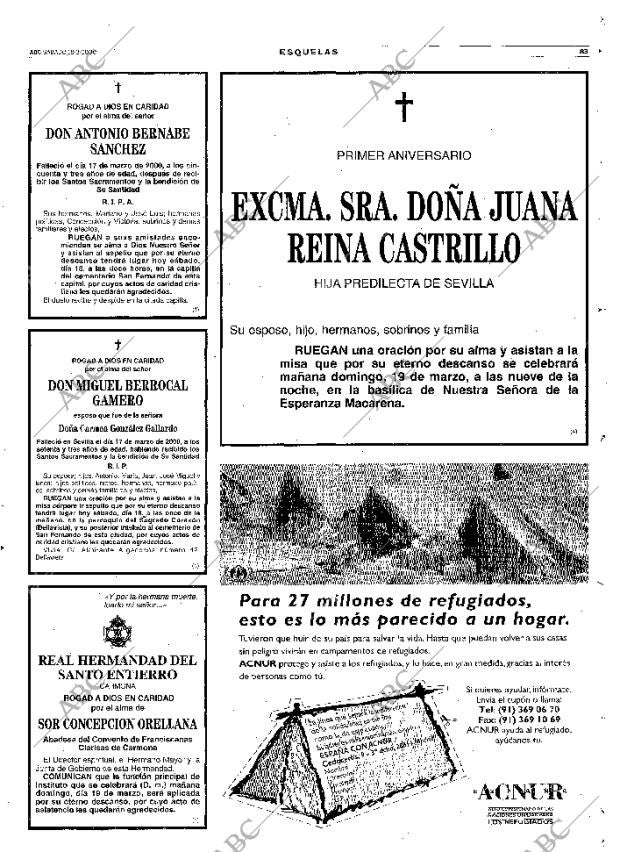 ABC SEVILLA 18-03-2000 página 83