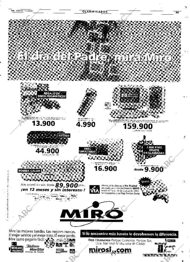ABC SEVILLA 18-03-2000 página 89
