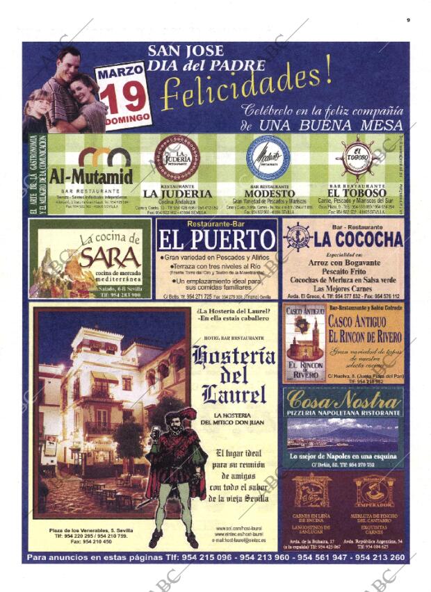 ABC SEVILLA 18-03-2000 página 9