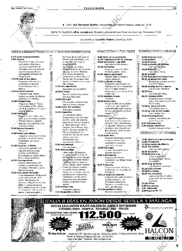 ABC SEVILLA 19-03-2000 página 105