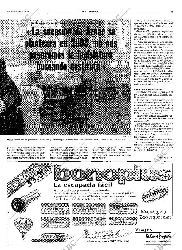 ABC SEVILLA 19-03-2000 página 23