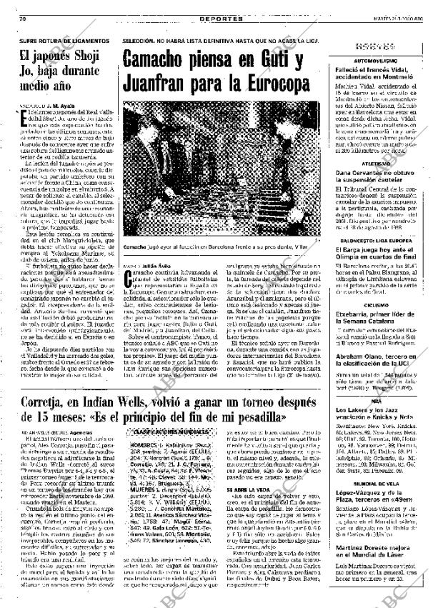 ABC MADRID 21-03-2000 página 70