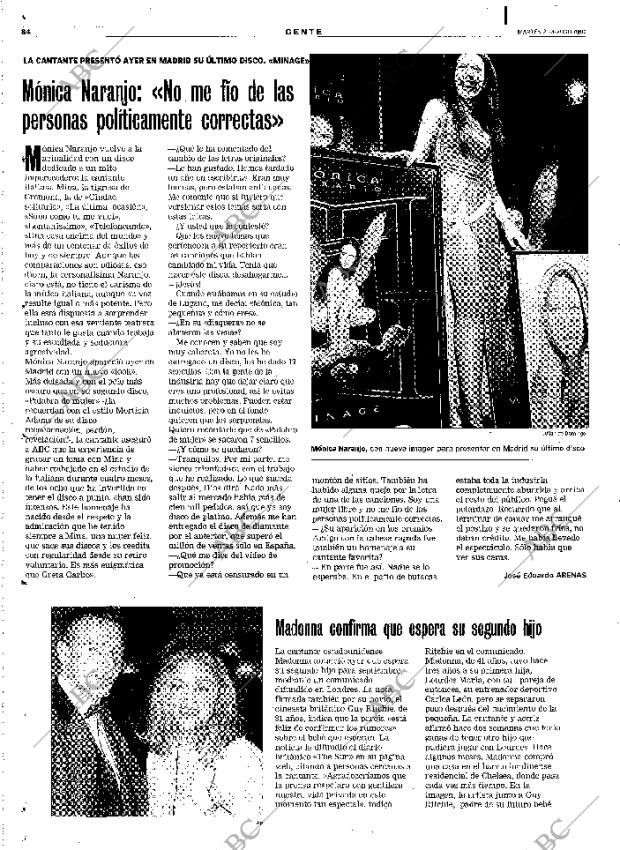 ABC MADRID 21-03-2000 página 84