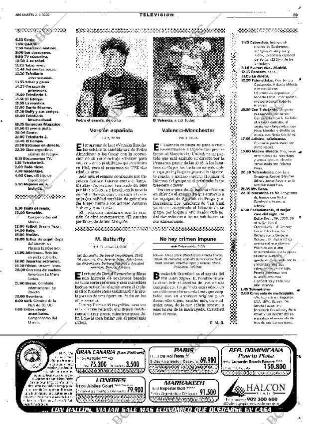 ABC MADRID 21-03-2000 página 89