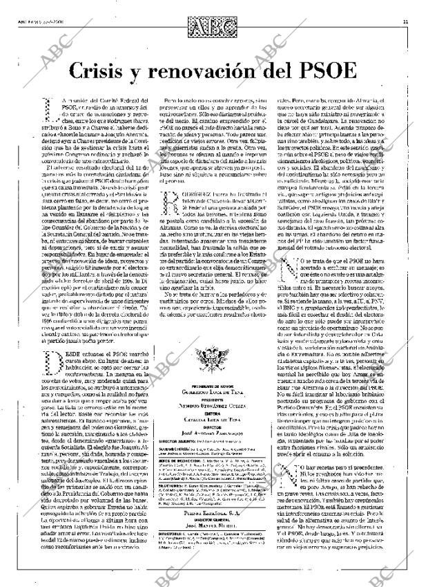 ABC MADRID 23-03-2000 página 11