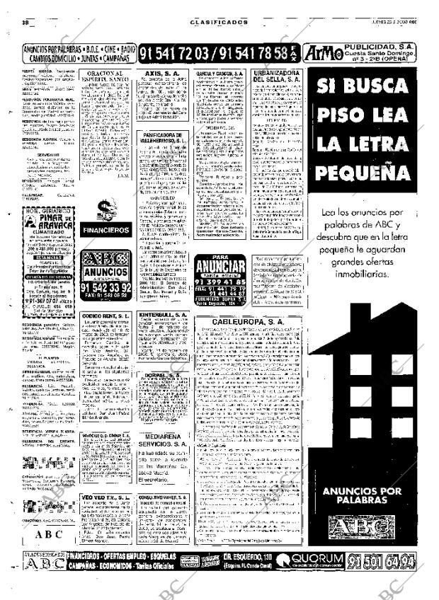 ABC MADRID 23-03-2000 página 134