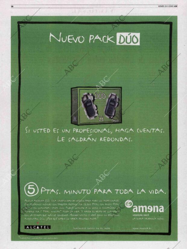 ABC MADRID 23-03-2000 página 16