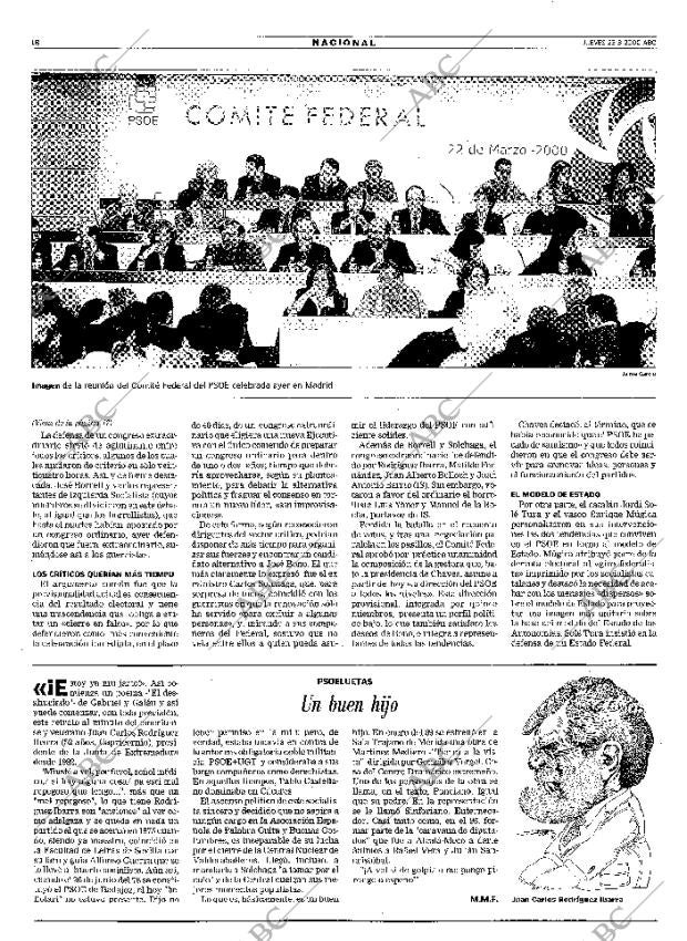 ABC MADRID 23-03-2000 página 18