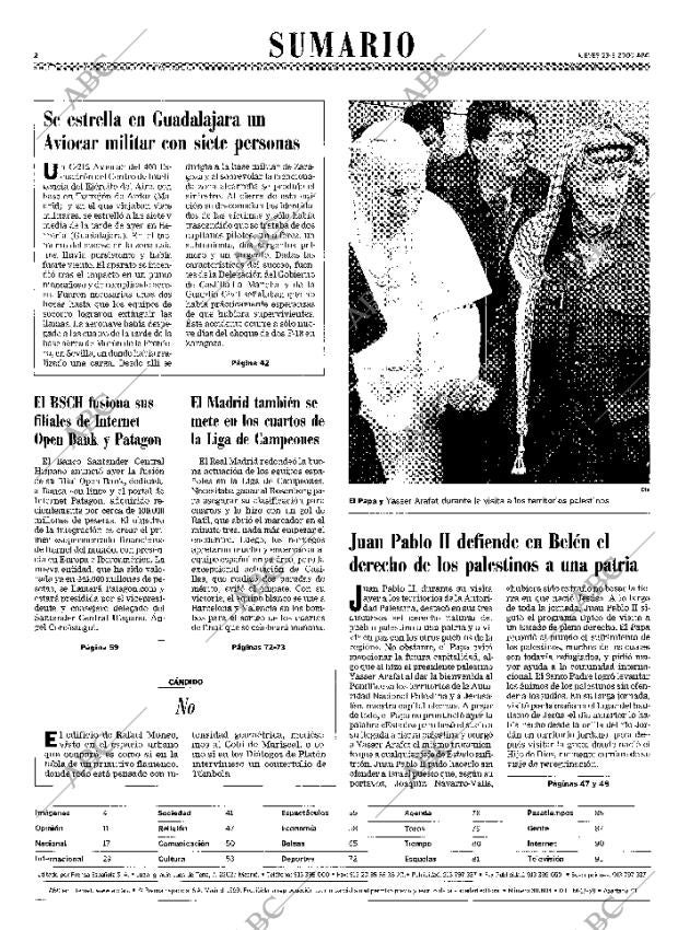 ABC MADRID 23-03-2000 página 2