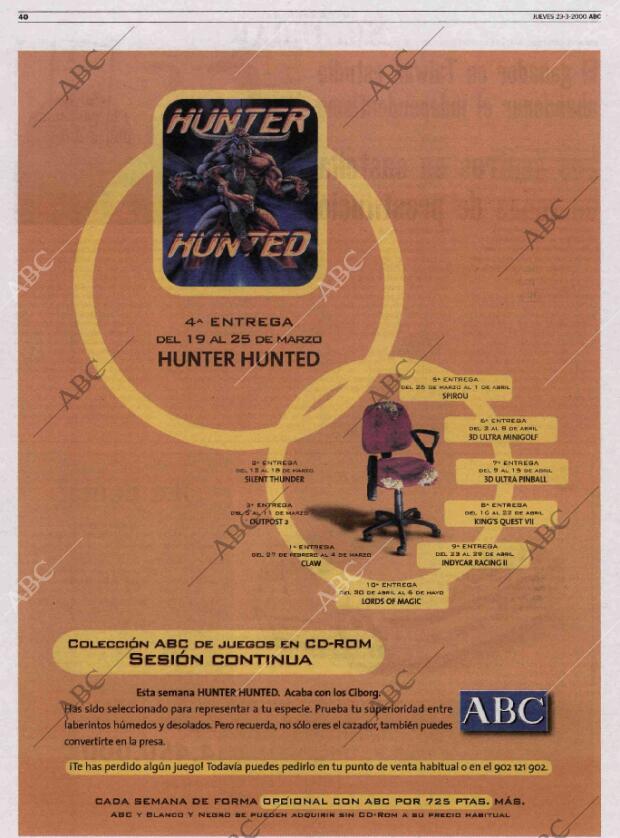ABC MADRID 23-03-2000 página 40
