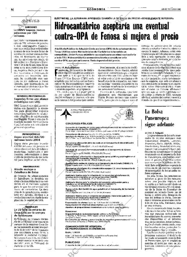 ABC MADRID 23-03-2000 página 62
