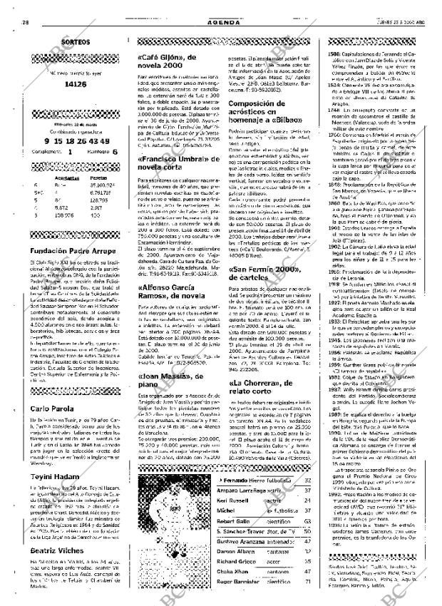 ABC MADRID 23-03-2000 página 78
