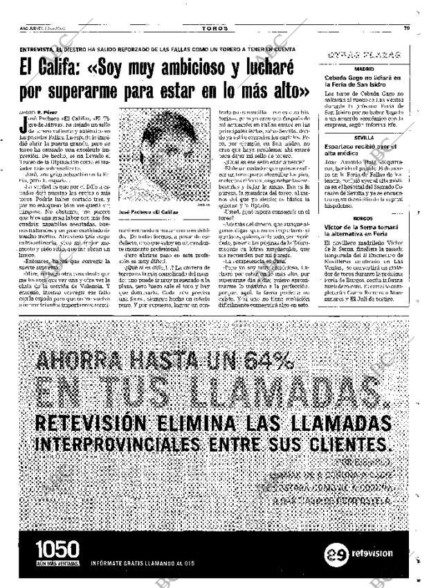 ABC MADRID 23-03-2000 página 79