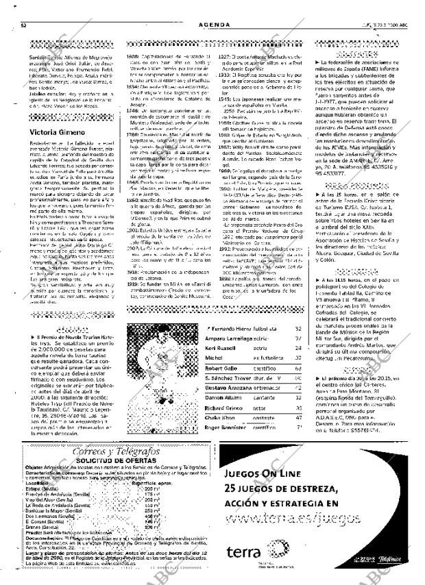 ABC SEVILLA 23-03-2000 página 52