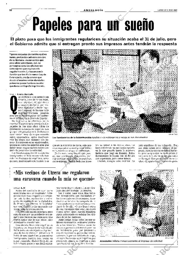 ABC SEVILLA 23-03-2000 página 58