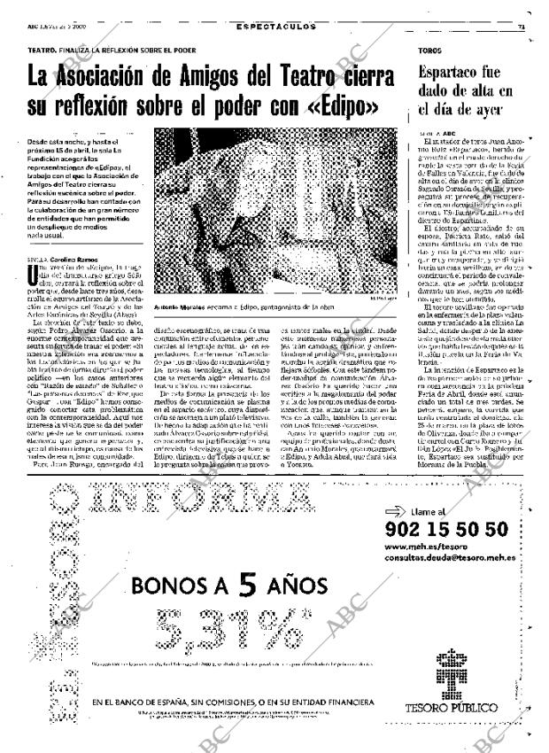 ABC SEVILLA 23-03-2000 página 71
