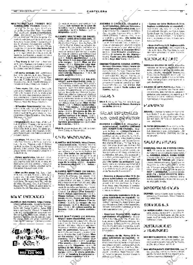 ABC SEVILLA 23-03-2000 página 77