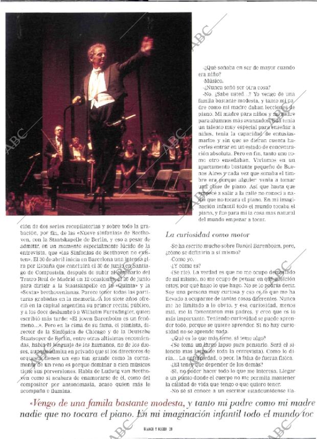 BLANCO Y NEGRO MADRID 26-03-2000 página 20