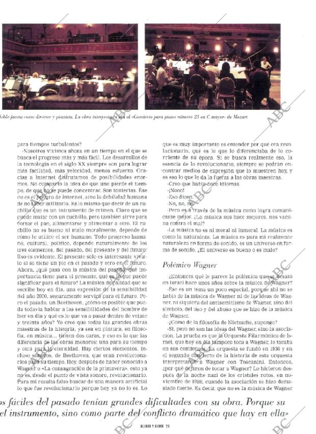 BLANCO Y NEGRO MADRID 26-03-2000 página 23