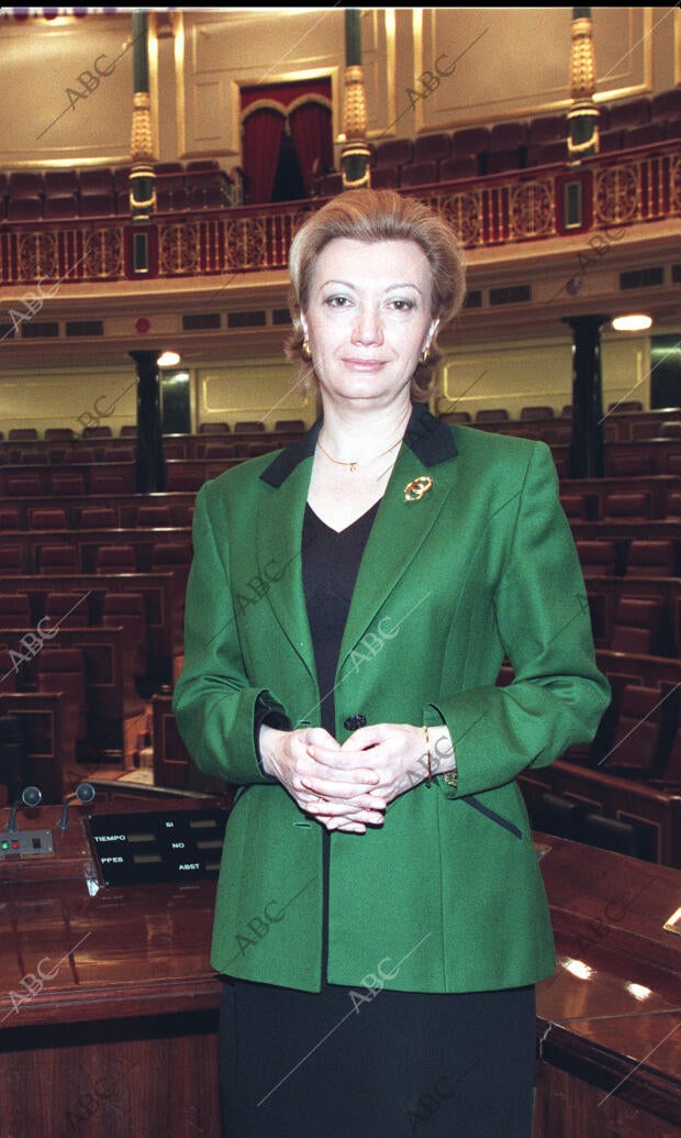 Luisa Fernanda Rudi...Pp...presidenta del Congreso...Foto Ernesto Agudo...Archdc