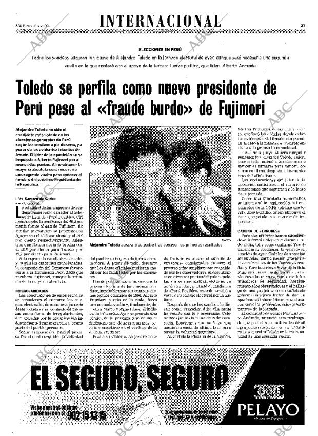 ABC MADRID 10-04-2000 página 27