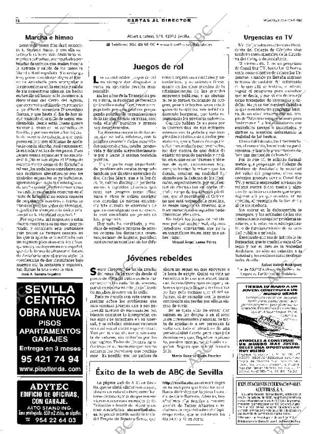 ABC SEVILLA 12-04-2000 página 12