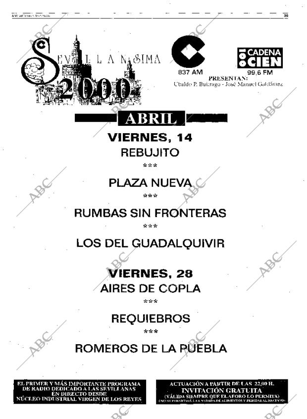 ABC SEVILLA 12-04-2000 página 39