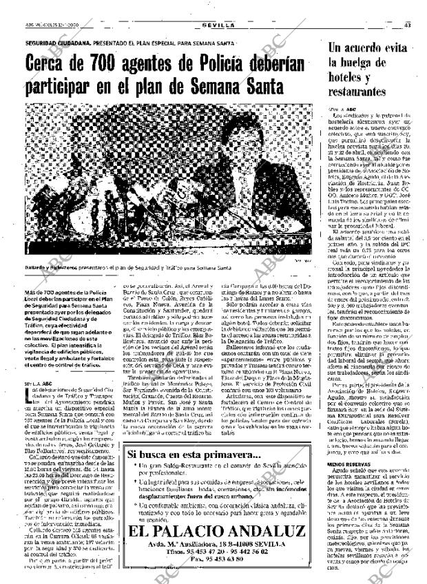 ABC SEVILLA 12-04-2000 página 43