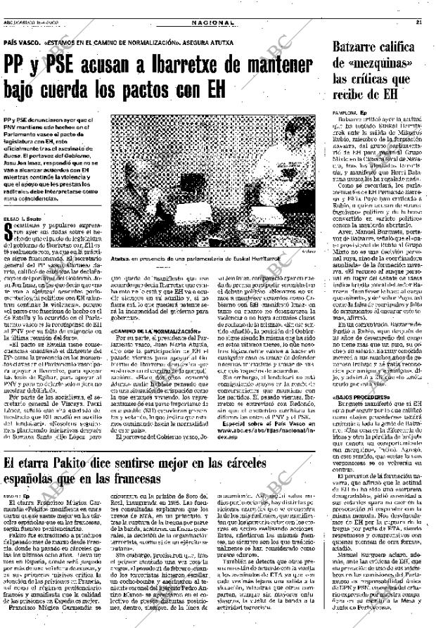 ABC MADRID 16-04-2000 página 21