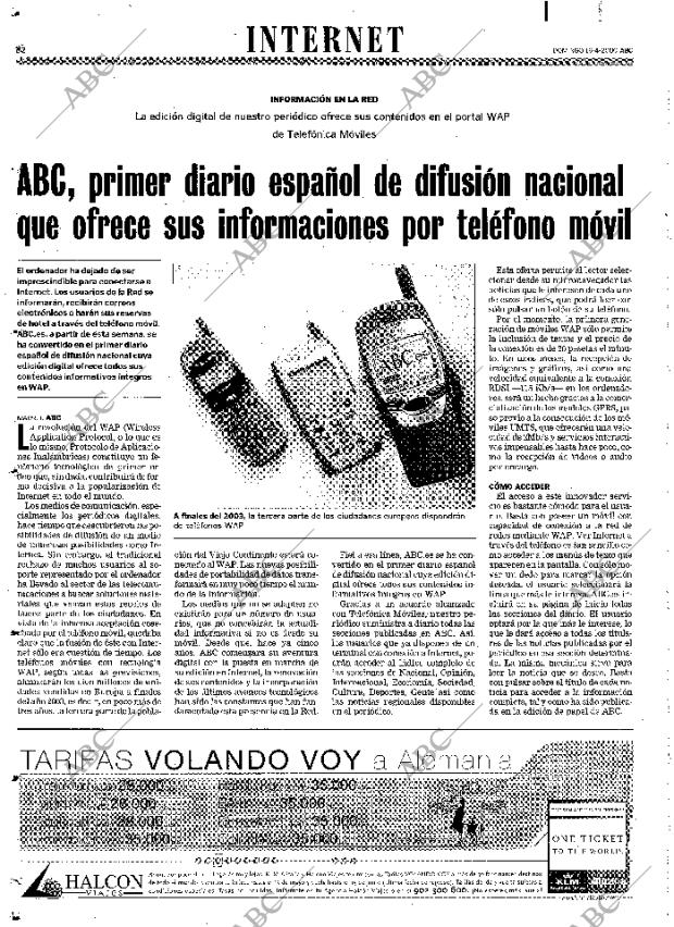 ABC MADRID 16-04-2000 página 82