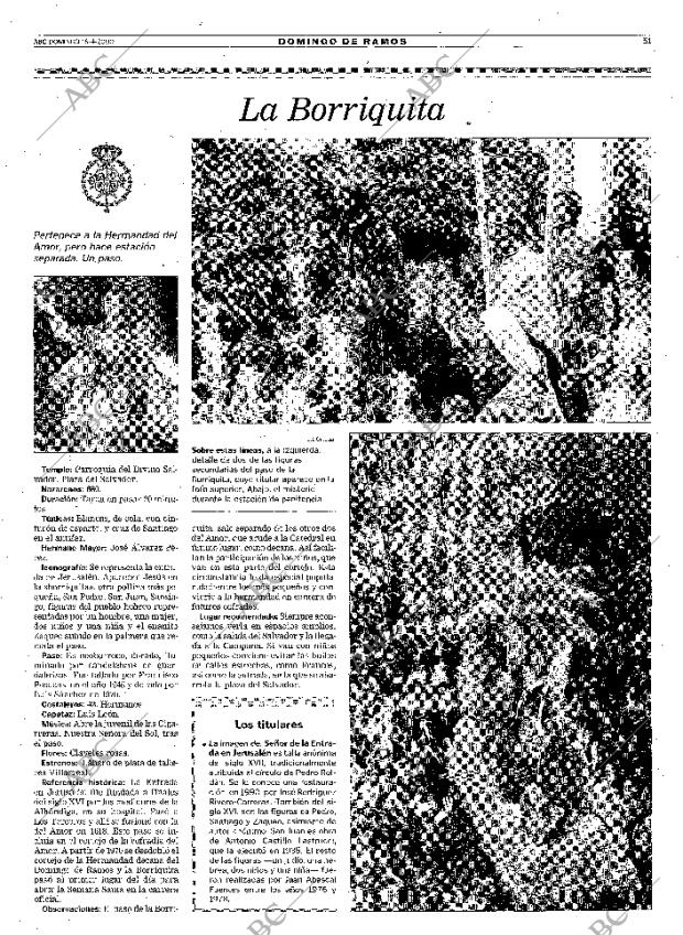 ABC SEVILLA 16-04-2000 página 51