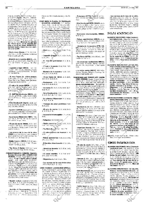 ABC SEVILLA 16-04-2000 página 86