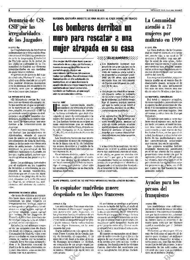 ABC MADRID 19-04-2000 página 96