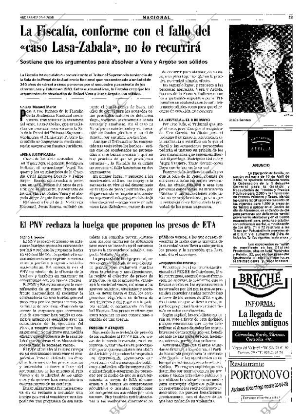 ABC SEVILLA 29-04-2000 página 23