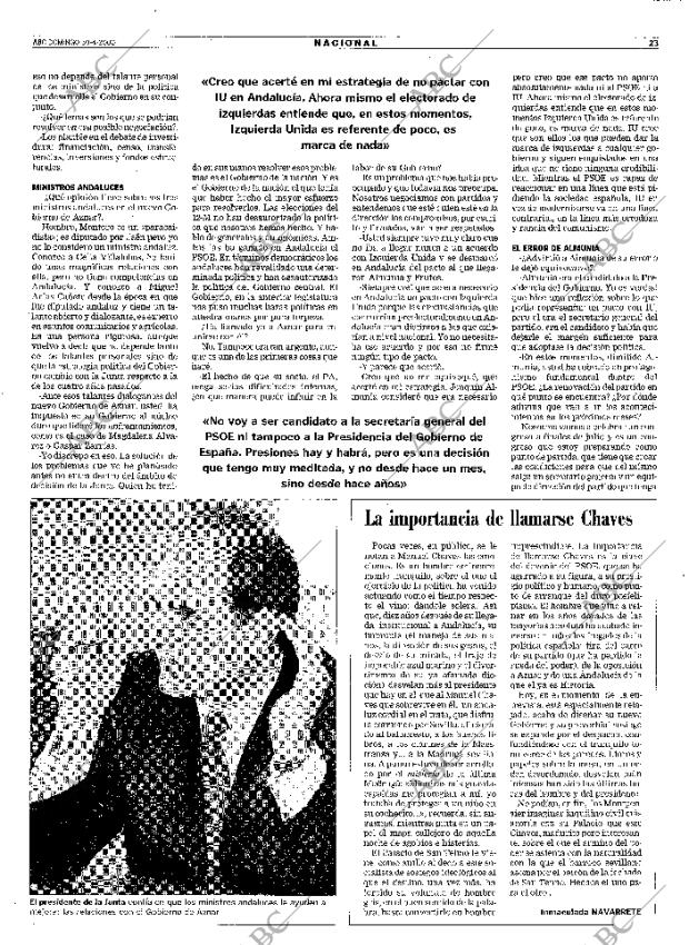 ABC SEVILLA 30-04-2000 página 23