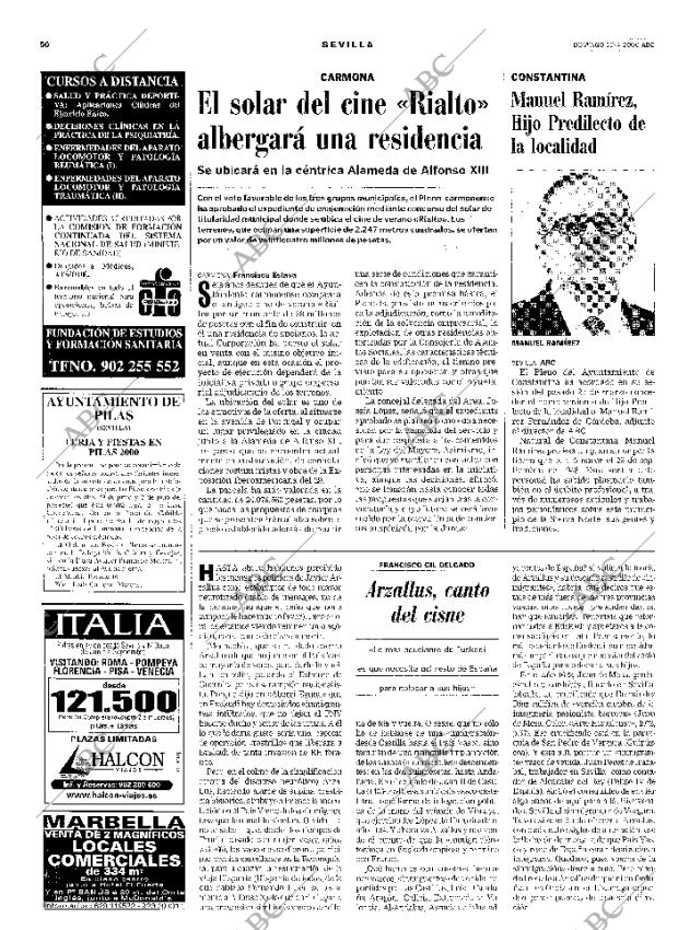 ABC SEVILLA 30-04-2000 página 50