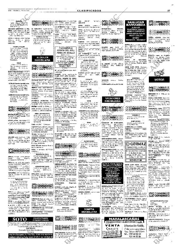 ABC SEVILLA 30-04-2000 página 87