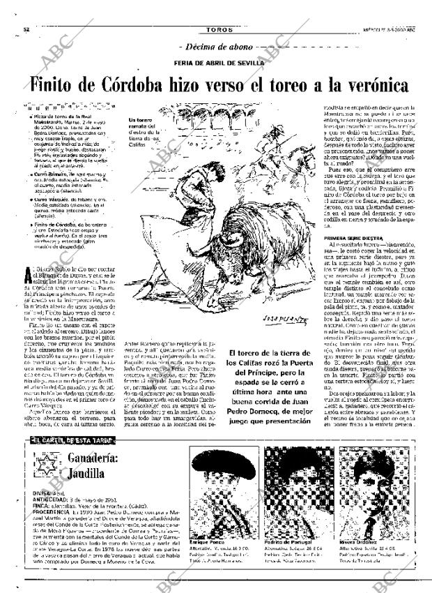ABC SEVILLA 03-05-2000 página 52
