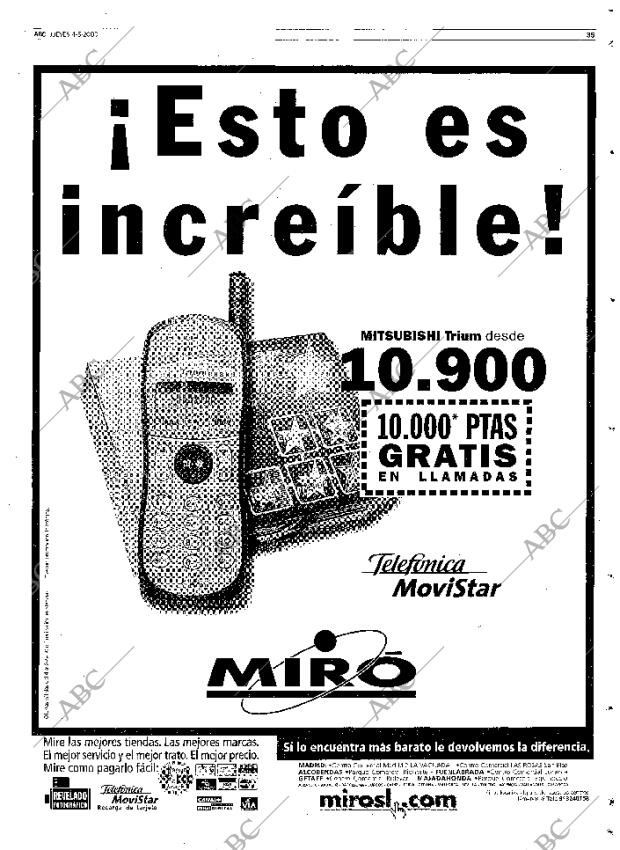 ABC MADRID 04-05-2000 página 131