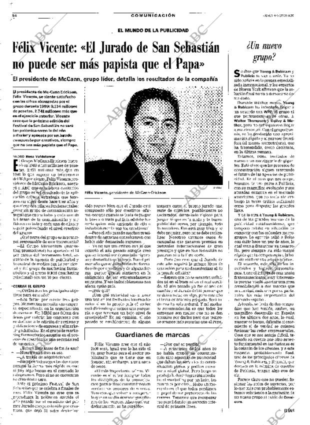 ABC MADRID 04-05-2000 página 54