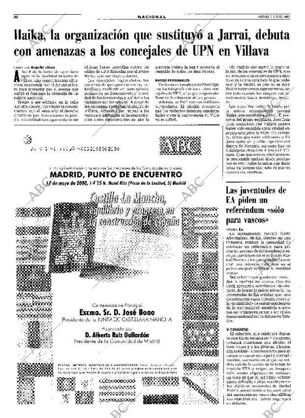 ABC SEVILLA 05-05-2000 página 20