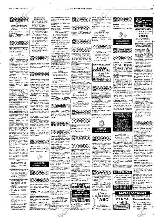 ABC SEVILLA 14-05-2000 página 85