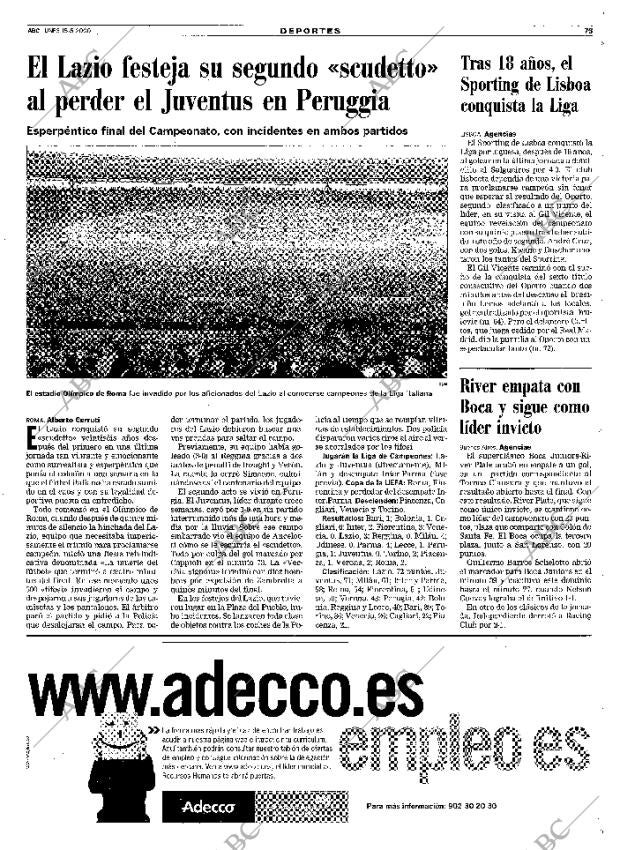 ABC MADRID 15-05-2000 página 75