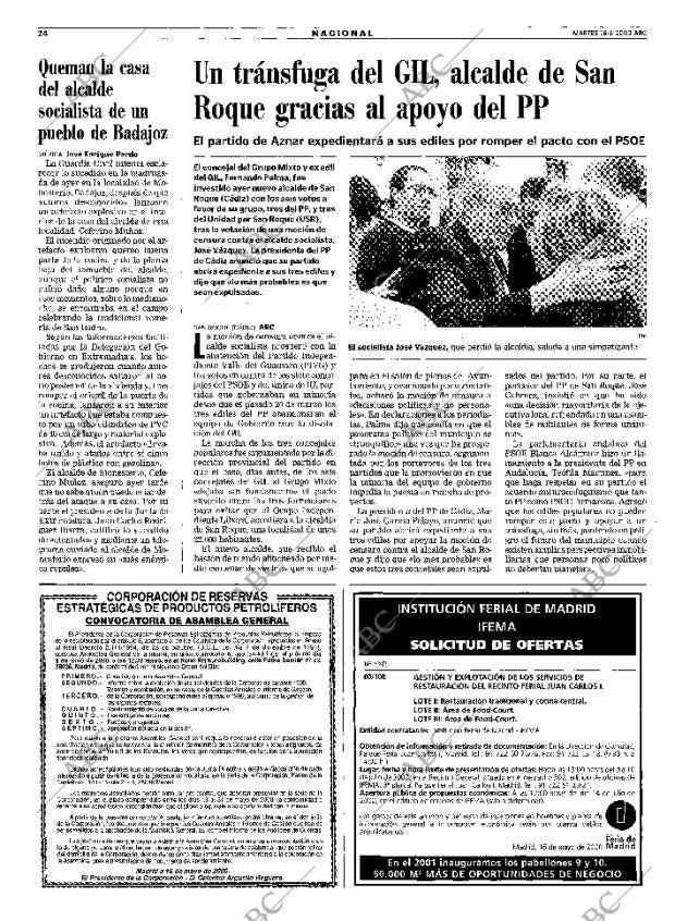 ABC MADRID 16-05-2000 página 24