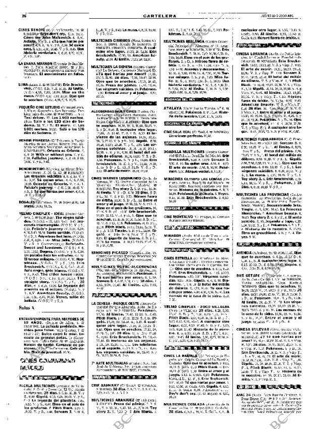 ABC MADRID 18-05-2000 página 126