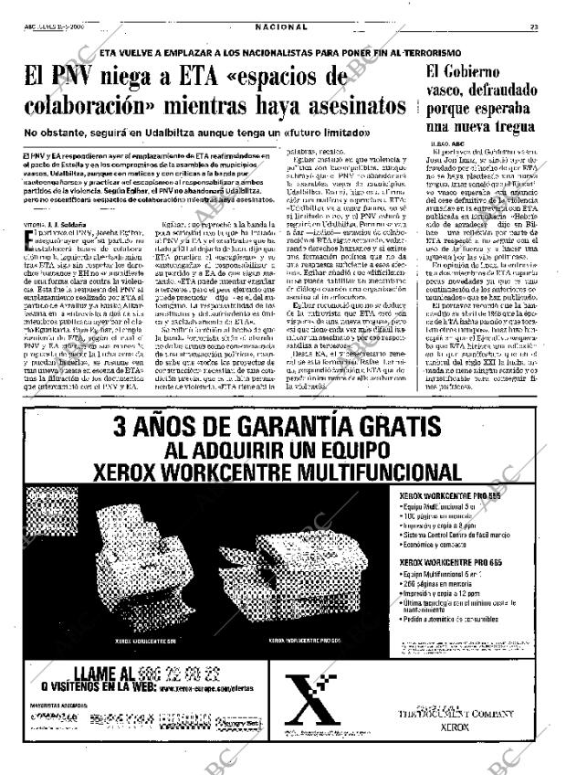 ABC MADRID 18-05-2000 página 23