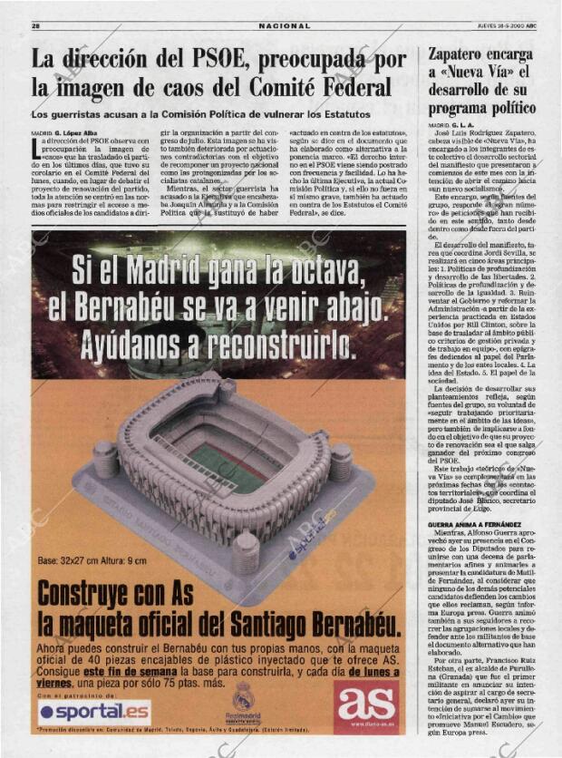 ABC MADRID 18-05-2000 página 28