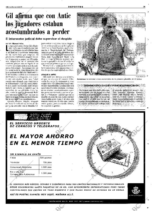 ABC MADRID 18-05-2000 página 75