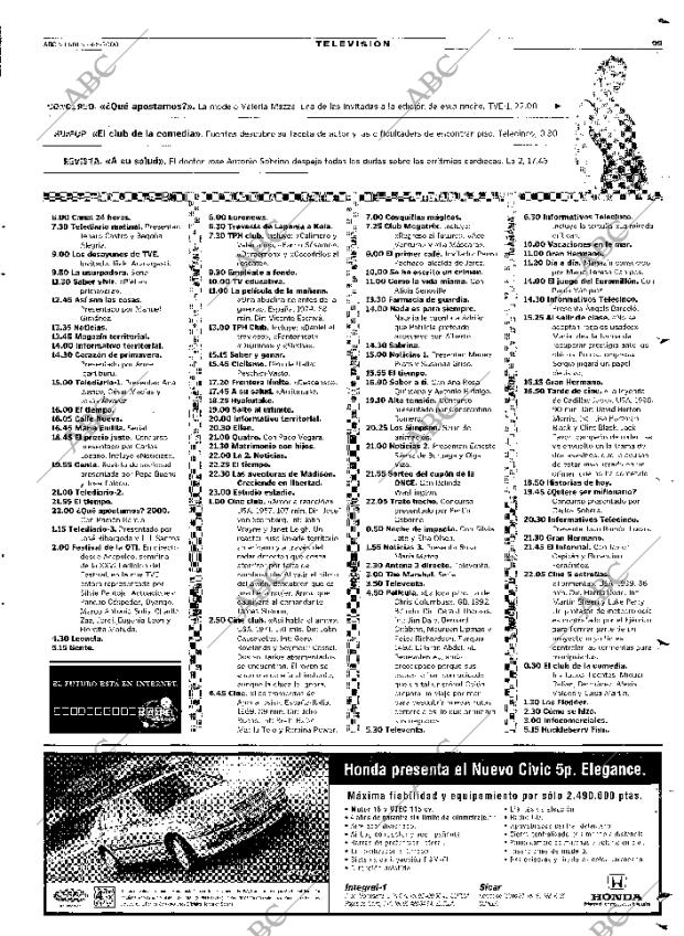 ABC SEVILLA 19-05-2000 página 99
