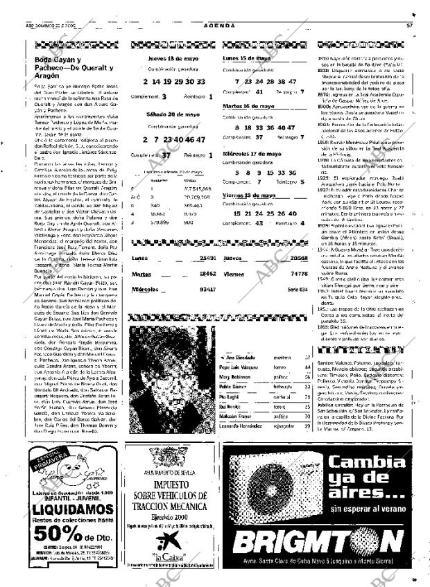 ABC SEVILLA 21-05-2000 página 57